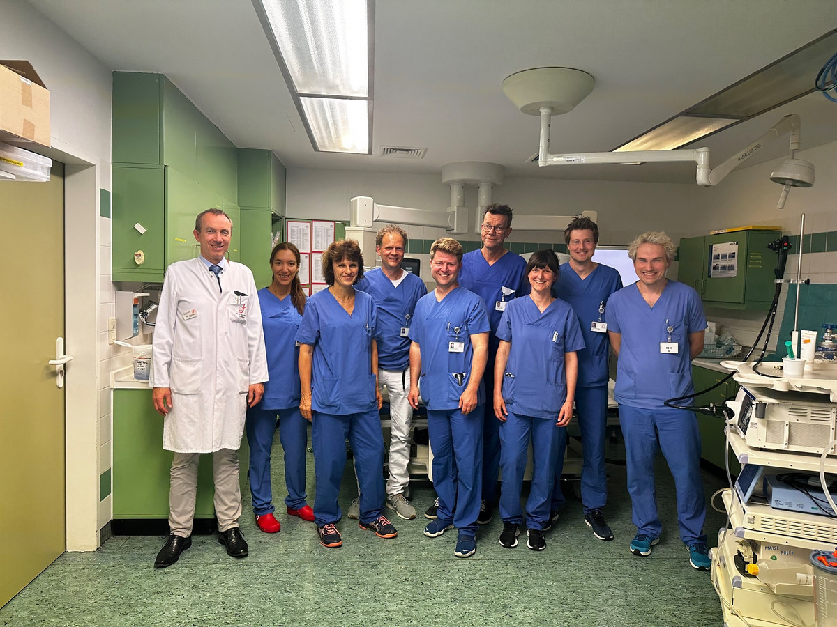 Ärztliches Team der Endoskopie